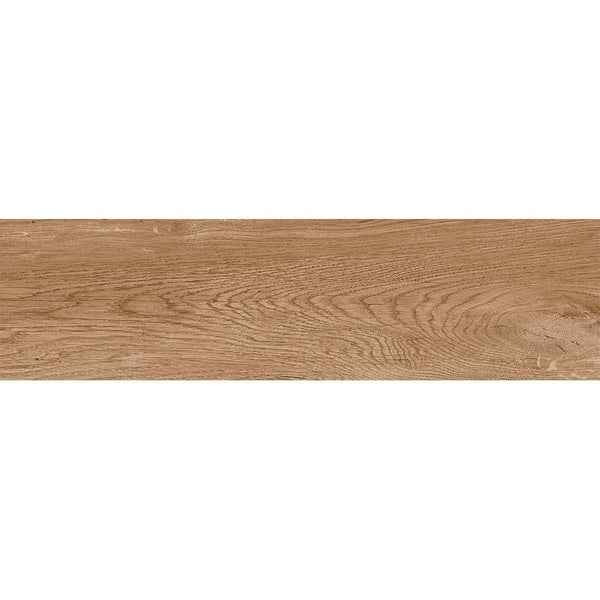 Sherwood Oak Glazed Matt Porcelain Wall & Floor Tiles - 150mm x 600mm