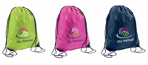 My Netball Drawstring Bag